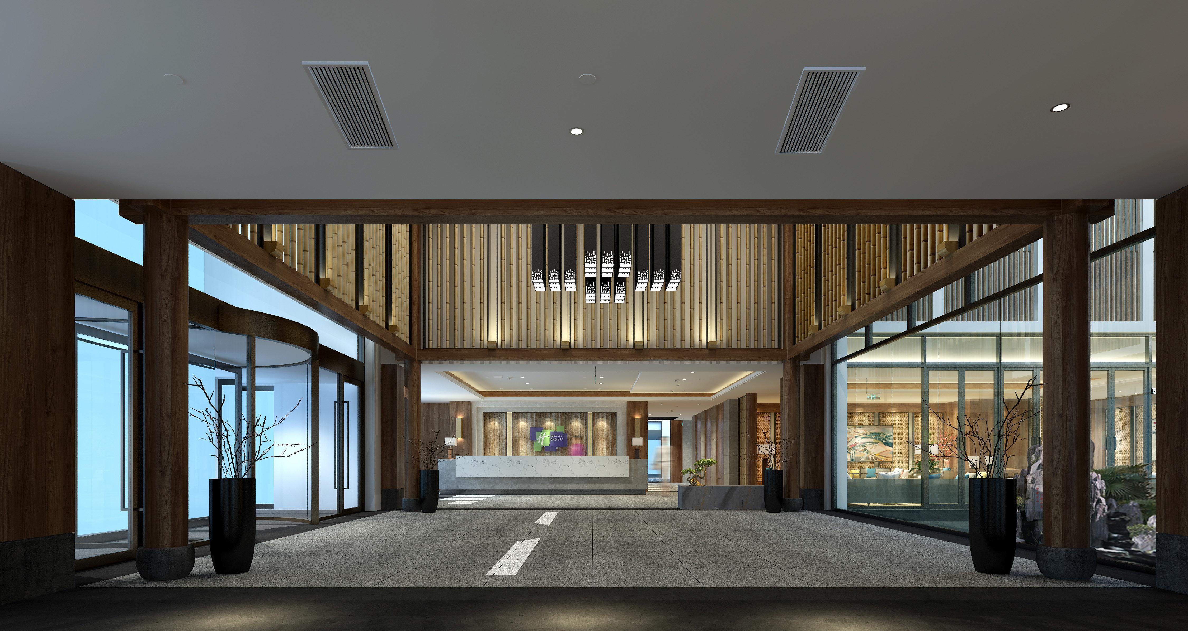 Holiday Inn Express Zhejiang Qianxia Lake By Ihg Qingtian Экстерьер фото